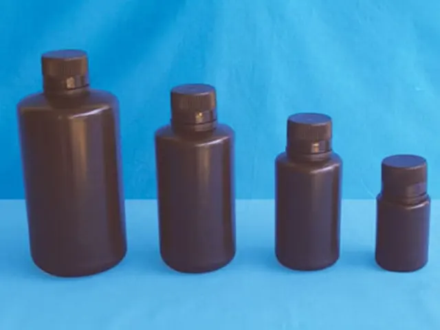 Frasco Reagente Âmbar Autoclavável em Polipropileno 250ml