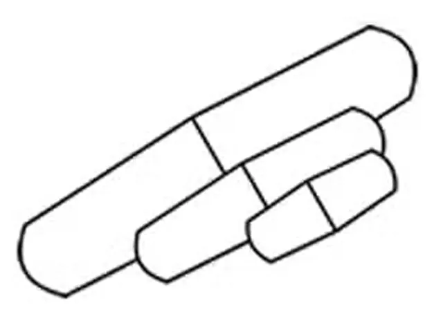 Barra Magnética Angular 8x22mm
