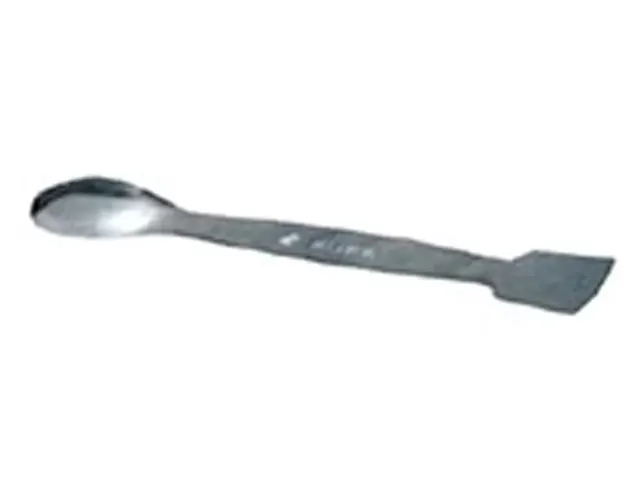 Espátula com Colher em Aço Inox