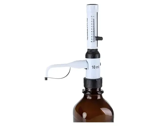 Dispensador de Volumes Alta Resistência Química 0.5-5ml Netlab
