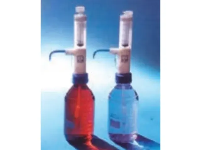 Repipetador Tipo Dispenser 1-20ml com Frasco Vidro Âmbar 1.000ml Netlab
