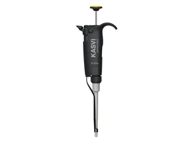 Micropipeta Monocanal Premium Black 2-20 µL Kasvi Netlab