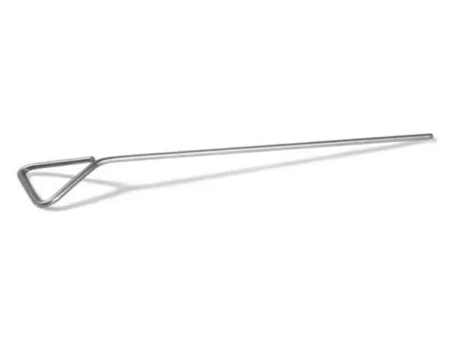 Alça Reta de Drigalski em Aço Inox 304  5x38x146mm Netlab