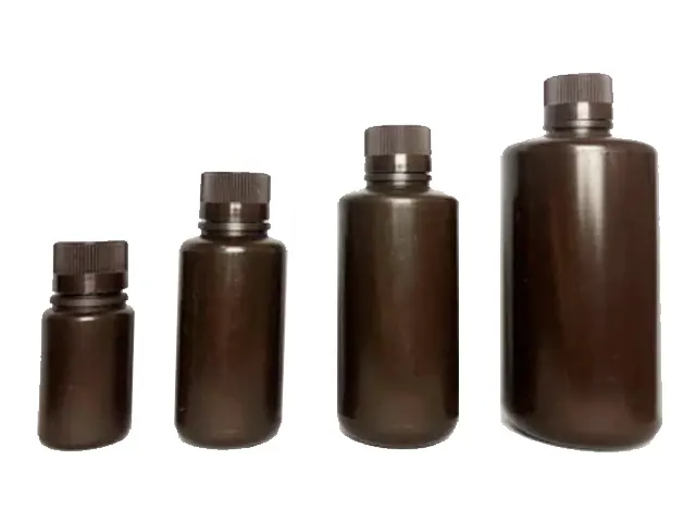 Frasco Reagente de Plástico Âmbar 500ml Nalgon Netlab