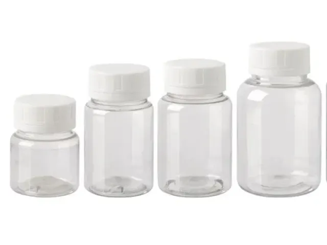 Frasco Reagente PET Cristal com Tampa de Lacre 50ml Netlab
