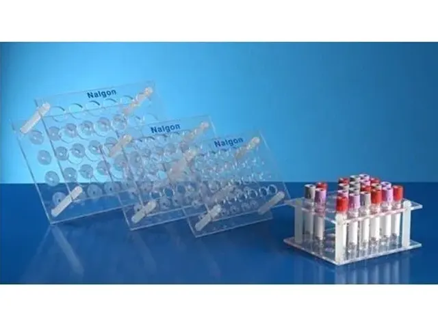 Rack Acrílico para 60 Tubos de Ensaio Netlab