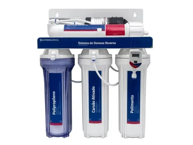 Osmose Reversa 10 l/h 4 Estágios com Bombas Pressurizada Netlab