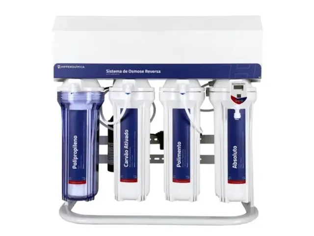 Osmose Reversa 10 l/h 6 Estágios Automática, Bomba e Filtro Micro e Lâmpada UV Netlab