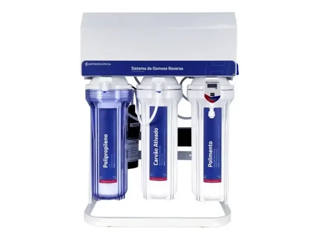 Osmose Reversa 10 Litros/Hora 4 Estágios Automática e Bomba Pressurizada Netlab