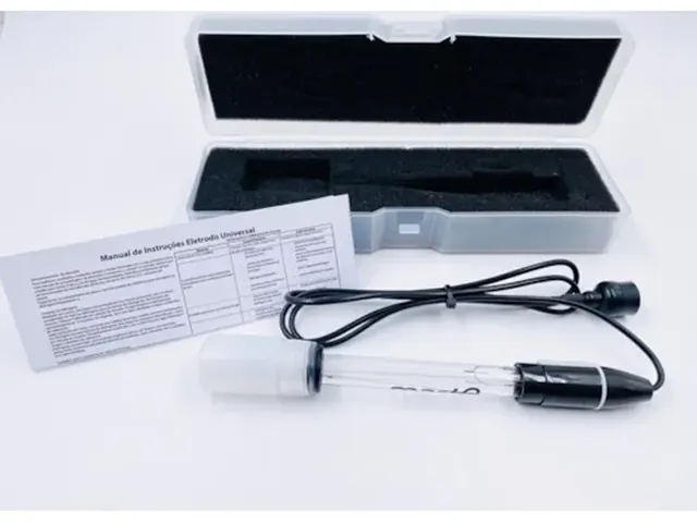 Eletrodo Phmetro de Vidro 0-14 Recarregável Conector BNC 2A13 Netlab