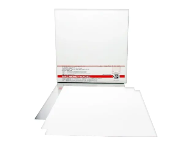 Placa de Alumínio para Cromatografia Alugram Sílica Gel 60 5x7.5cm 0.20mm Netlab