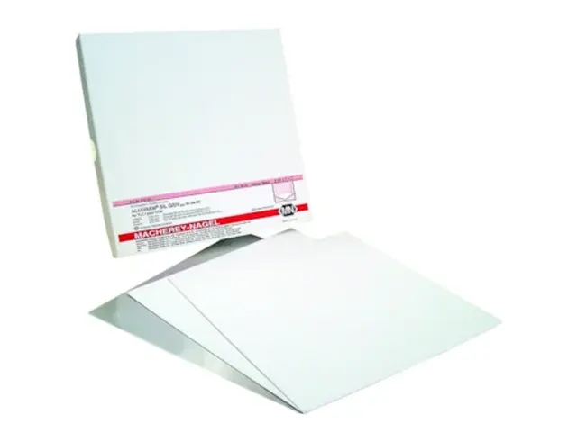 Placa de Alumínio para Cromatografia Alugram Xtra Sílica Gel 60 UV254 20x20cm 0.20mm Netlab