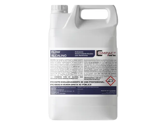 Detergente Desincrustante Alcalino para Membranas Flow Alcalino