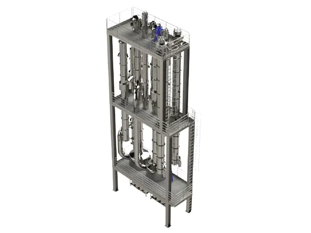 Evaporador para Leite Condensado
