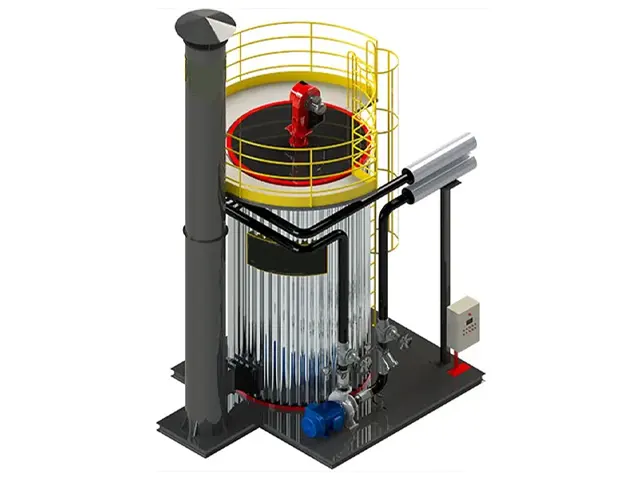 Aquecedor de Fluido Térmico Vertical ICA-AFT 400.000 Kcal/h