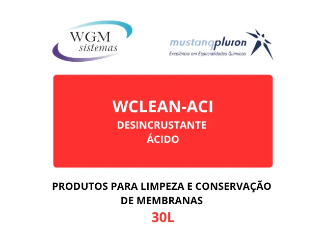Solução Ácida para Limpeza de Membranas WCLEAN ACI 30L