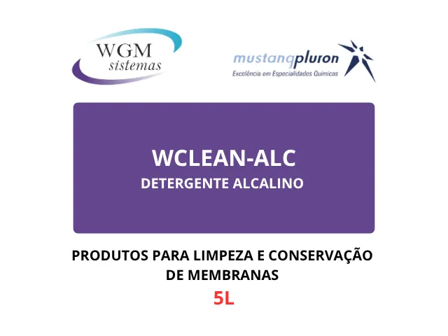 Solução Alcalina para Limpeza de Membranas WCLEAN ALC 5L