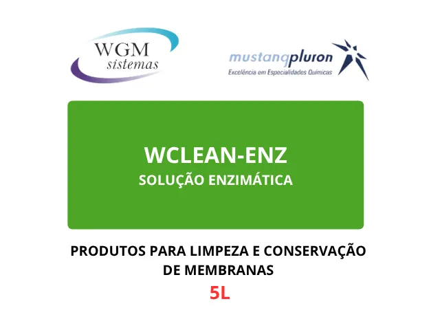 Solução Enzimática para Limpeza de Membranas WCLEAN ENZ 5L