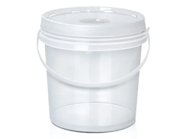 Balde Redondo com Alça e Lacre na Tampa 3.6 Litros