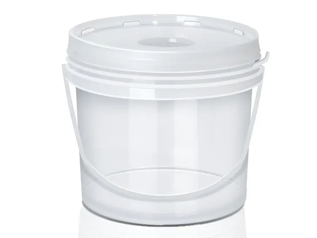 Balde Redondo com Alça e Lacre na Tampa 2.2 Litros