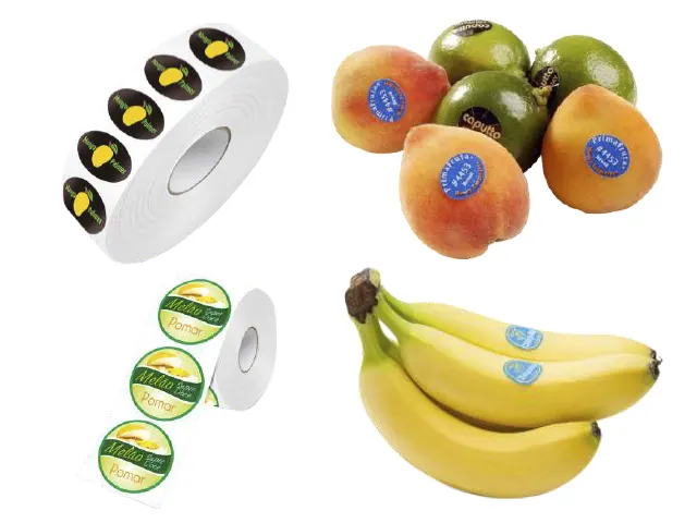Etiqueta Adesiva para Frutas