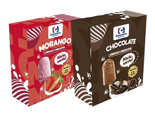 Caixa para Picolés Multipack