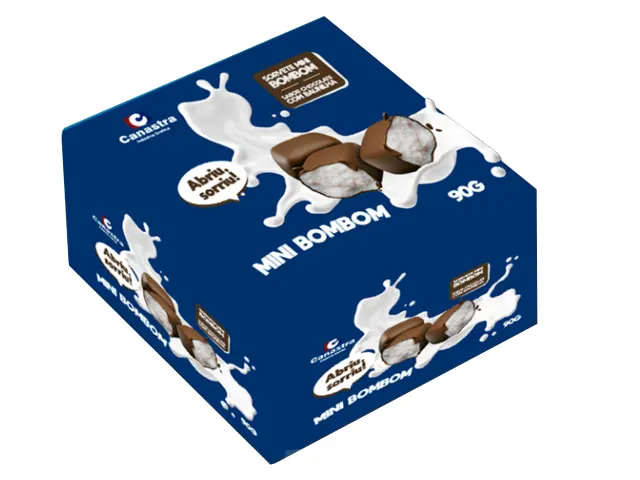Caixa para Mini Bombom
