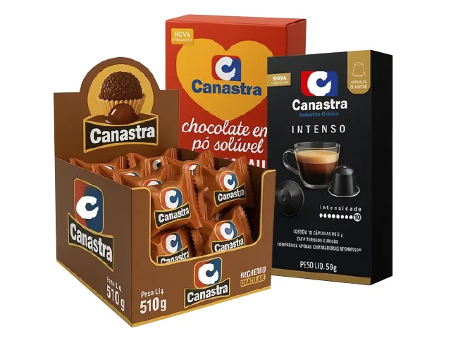 Caixa Display para Chocolate