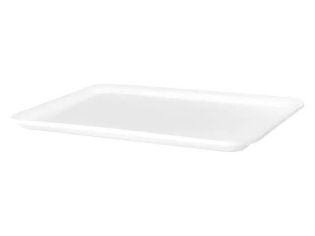 Bandeja Premium Super Rasa Branca 235x180x9mm RR-003