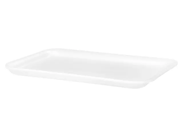 Bandeja Premium Super Rasa Branca 210x140x12mm RR-002