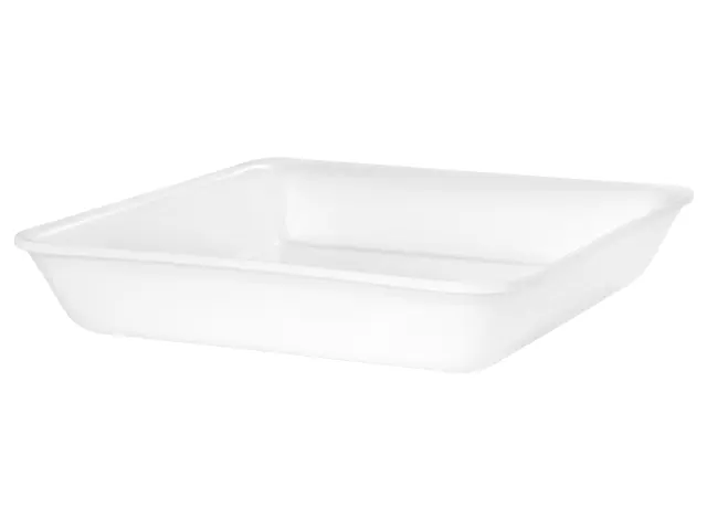 Bandeja Premium Funda Branca 254x254x42mm CF-066