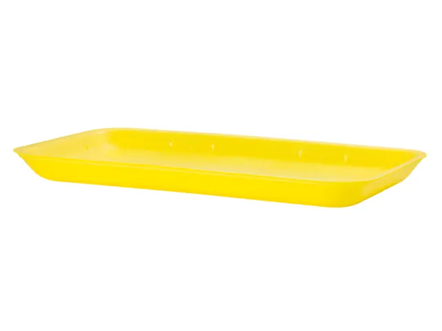 Bandeja Rasa Amarelo 150x275x14mm CRA-004