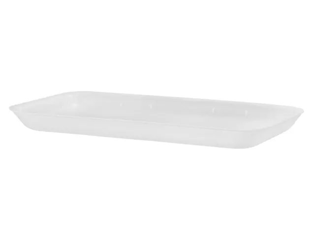 Bandeja Rasa Branco 150x275x14mm CRA-004