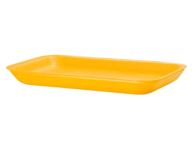 Bandeja Rasa Laranja 215x145x21mm CRA-002