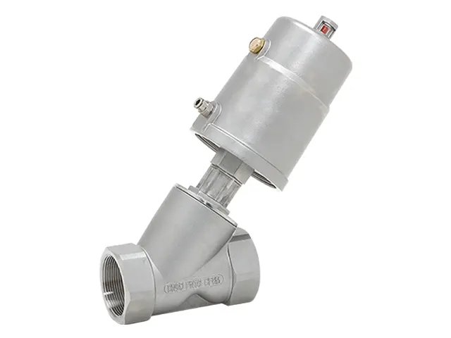 Válvula Angular Pneumática