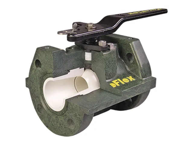 Válvula de Esfera FRP/PRFV em Cerâmica