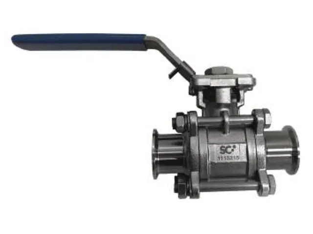 Válvula de Esfera Sanitária 2 e 3 Vias