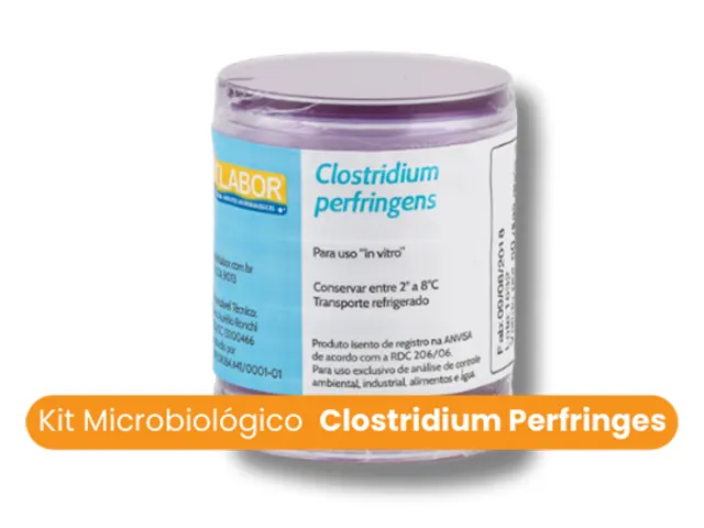 Kit Microbiológico Clostridium Perfringes
