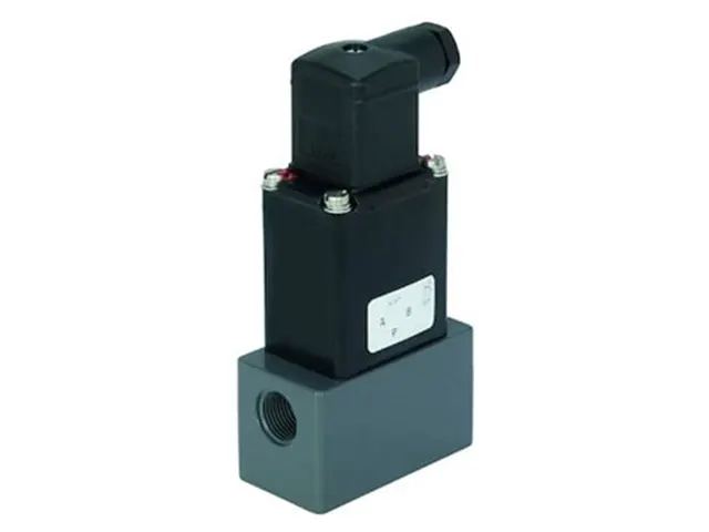 Válvula Solenoide Plástica Georg Fischer