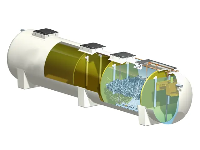 Estação Compacta de Tratamento de Esgoto ECTE