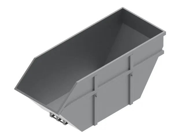 Caçamba Tipo Books para Armazenamento de Resíduos Sólidos