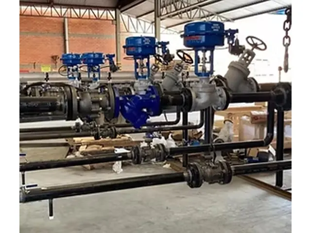 Estação Redutora de Pressão para Caldeira