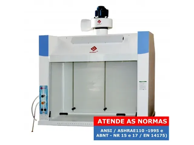 Capela de Exaustão de Gases Normatizada Q216-N2