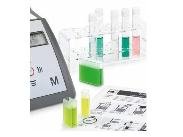 Cubeta 50mm Caminho Óptico em Vidro para Fotômetro Merck