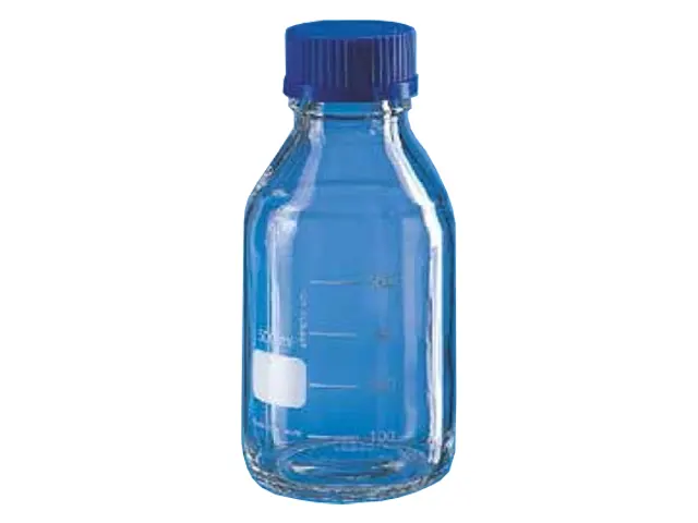 Frasco Reagente Graduado com Tampa Rosca em Vidro 50ml