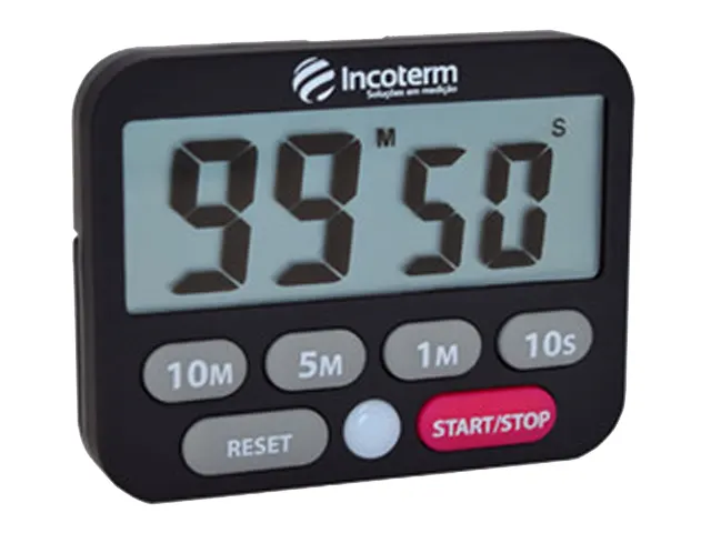 Timer Digital com Cronômetro Incoterm