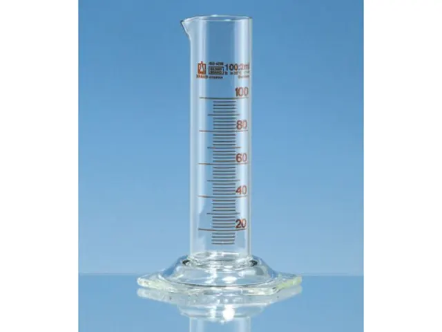 Proveta Base Hexagonal Forma Baixa em Vidro Div. 5ml Brand 250ml