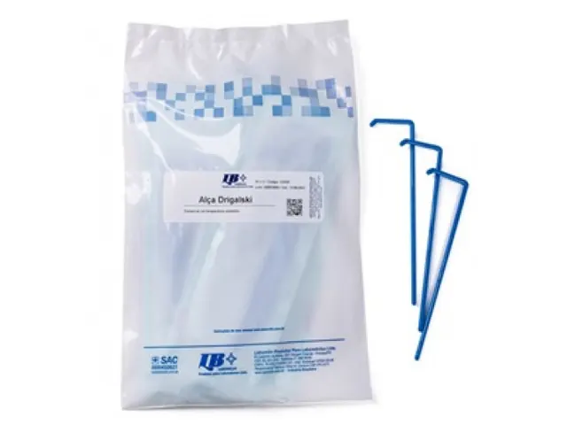 Alça de Drigalski Formato L Laborclin 5x120mm