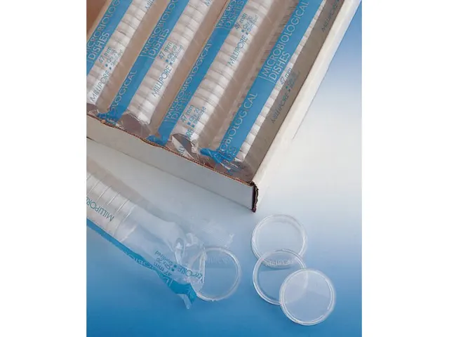 Placa de Petri em PS sem PAD Estéril para Membranas 47x9mm