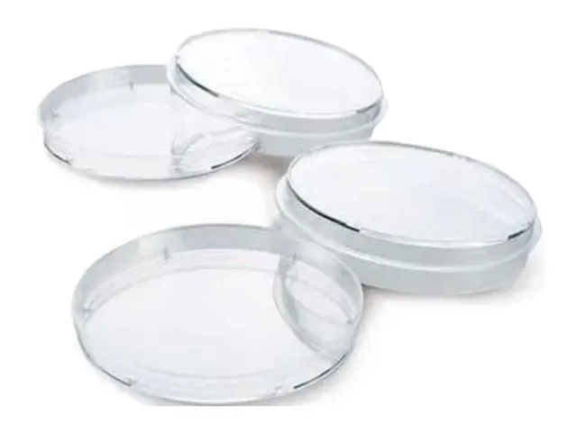 Placa de Petri em PS Descartável Lisa Estéril 60x15mm